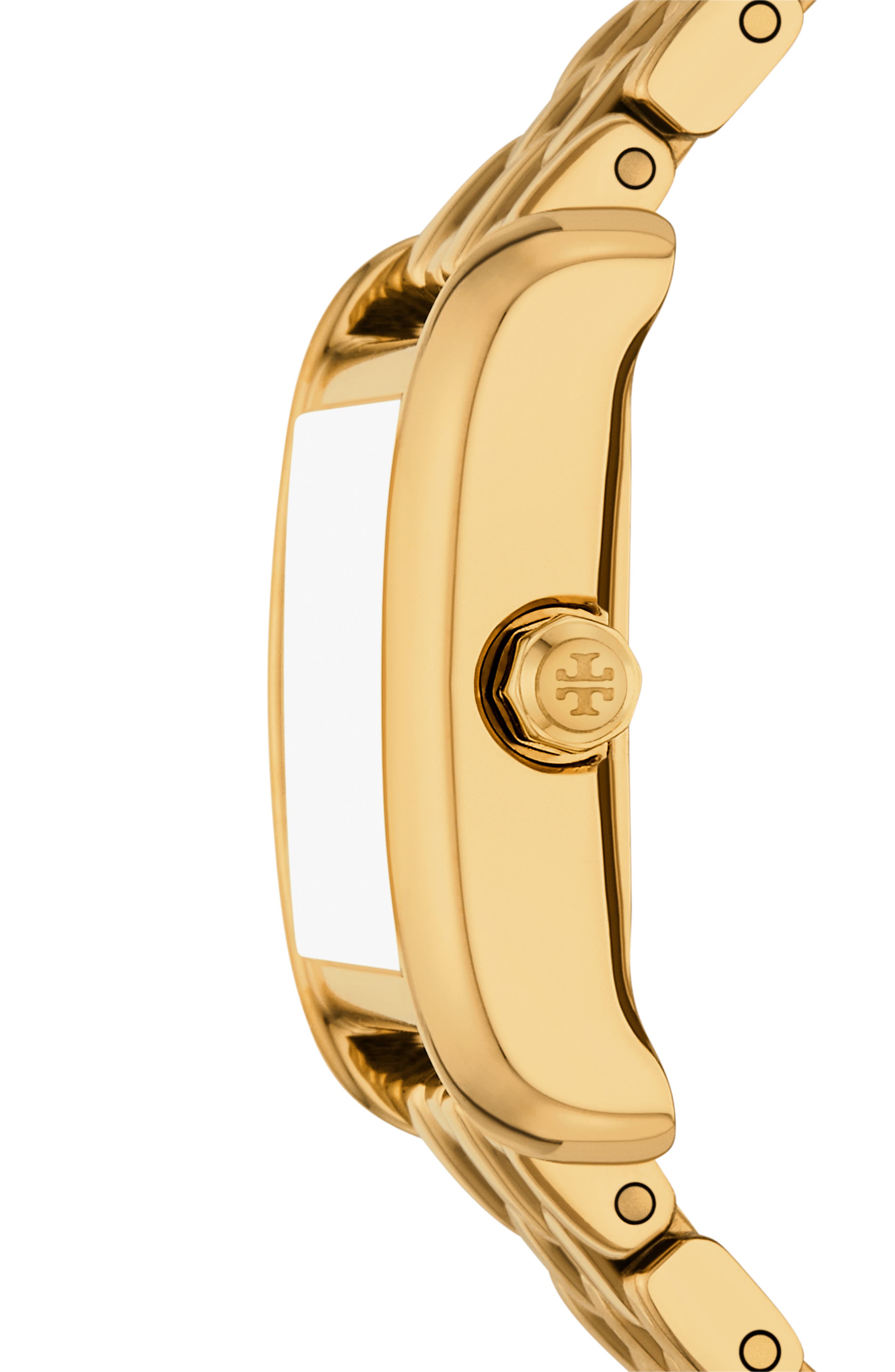 Tory Burch The Mini Eleanor Double Bracelet Watch, 17mm x 