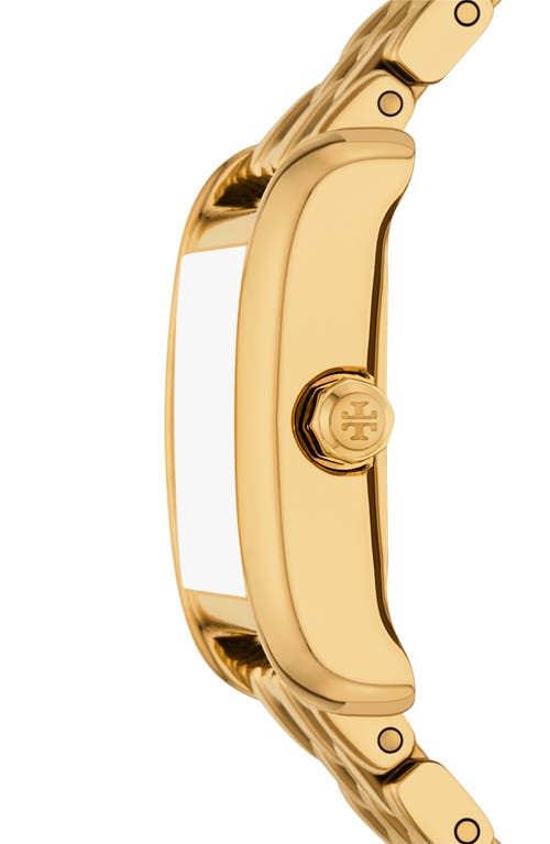 Tory Burch Mini Eleanor Double Wrap Watch In Gold