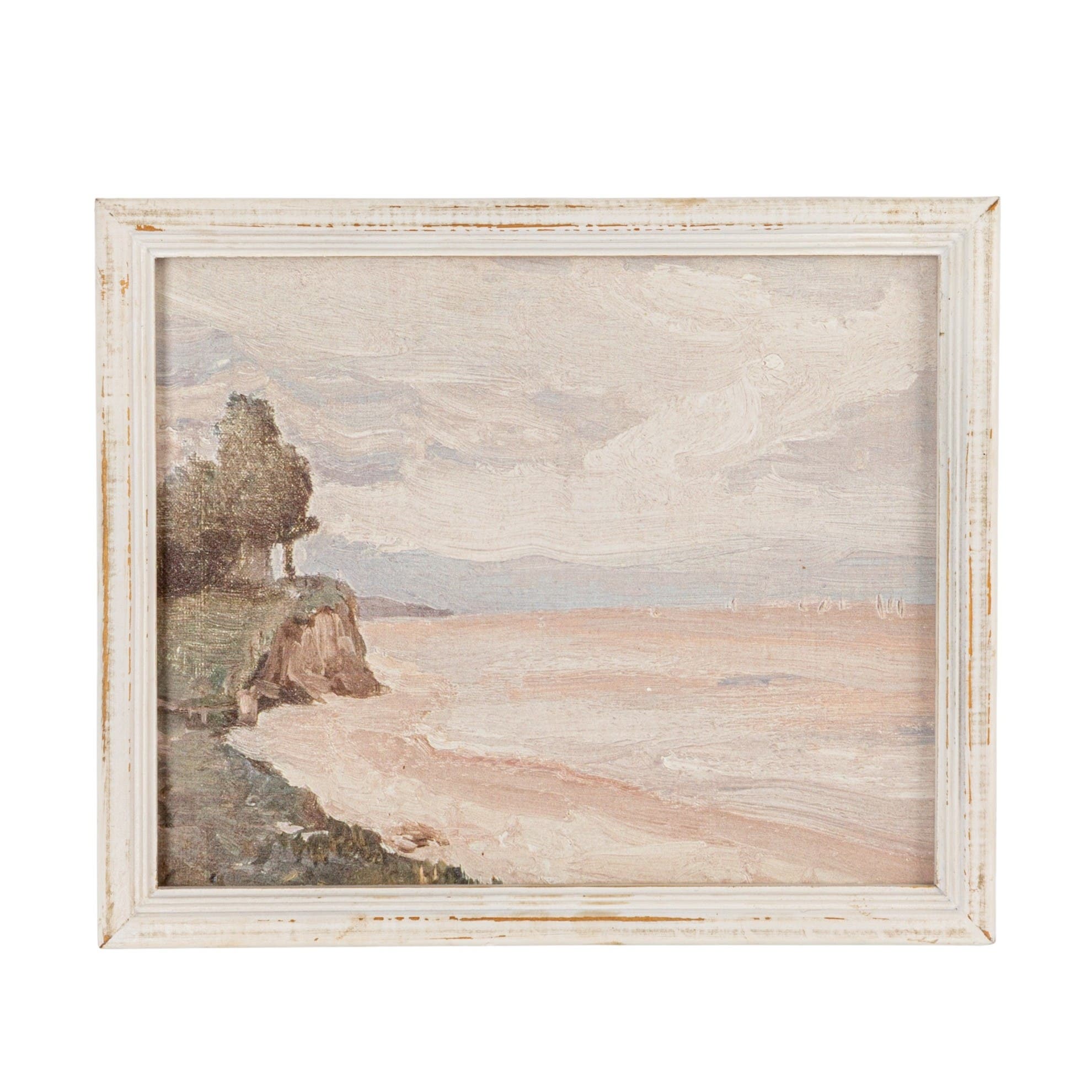 Storied Home Framed Wall Décor with Seaside Landscape | Nordstrom