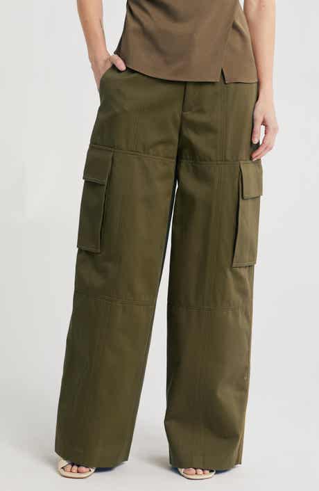 A.L.C. Hudson Wide Leg Cargo Pants