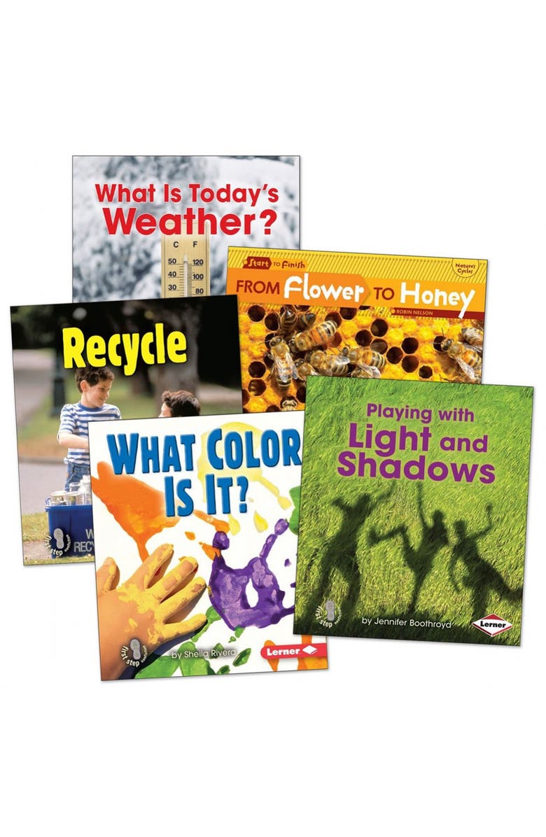 Kaplan Early Learning Company Learn with Me Science Books - Set of 5, Main, color, Multicolor