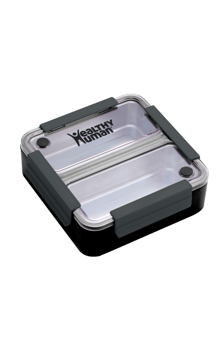 Healthy Human Food Storage Box, Main, color, Black