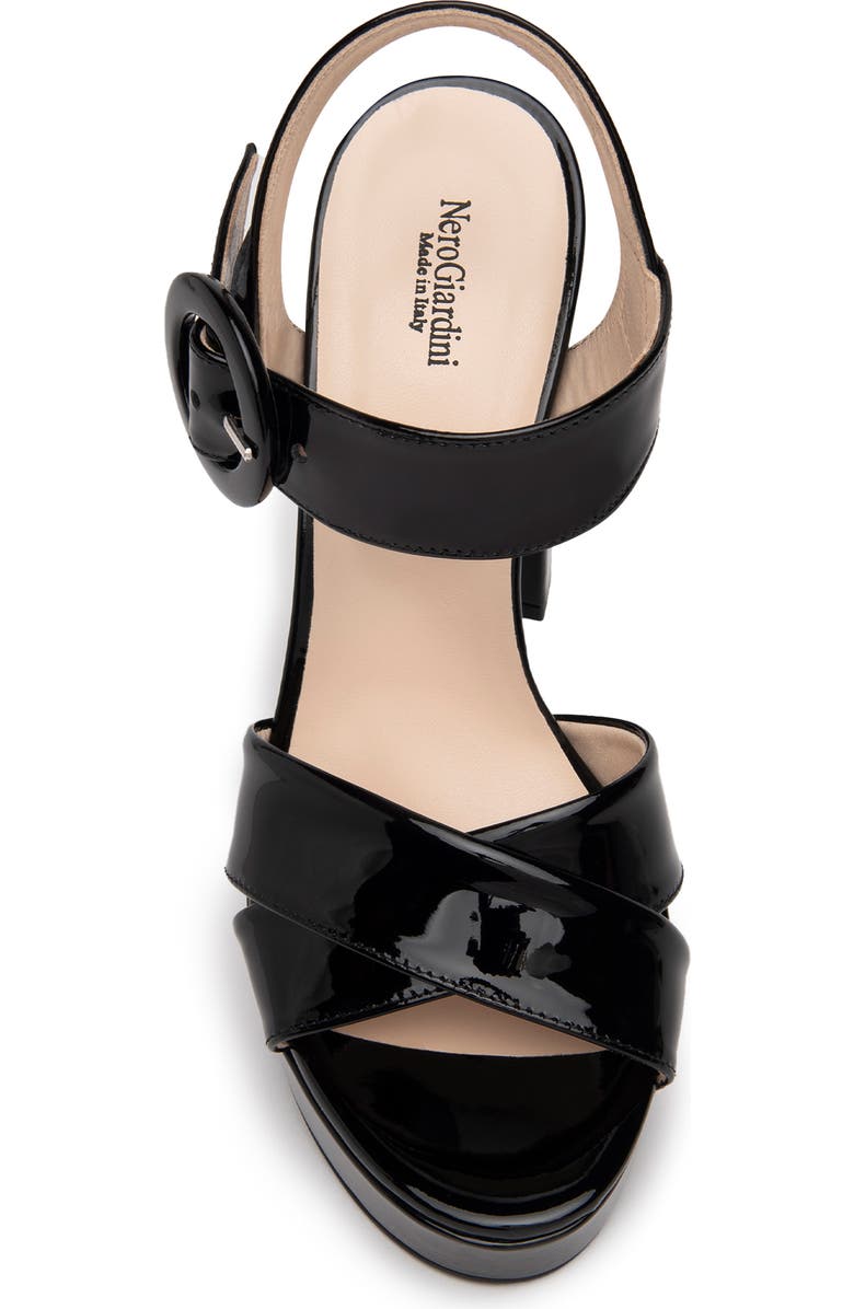 NeroGiardini Platform Sandal, Alternate, color,