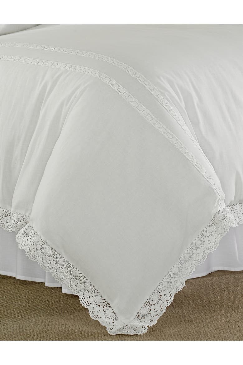 Annabella White Full/Queen Comforter Set, Main, color, WHITE