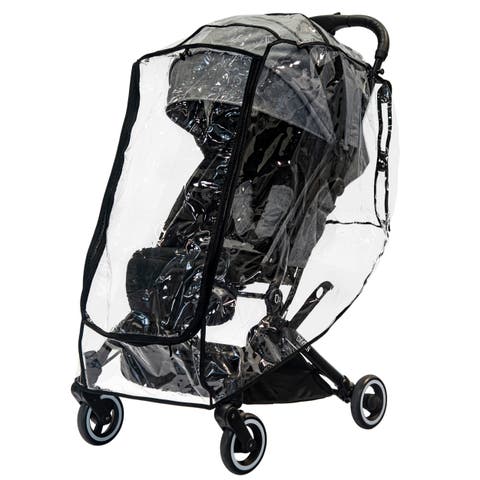 Universal Stroller Rain Cover - Waterproof, Easy to Use & Fits Most Strollers