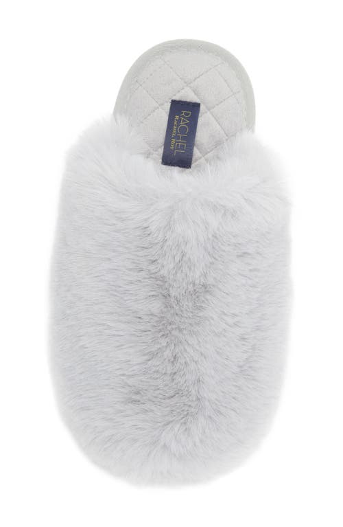 Rachel Roy Marta Faux Fur Slipper In Gray