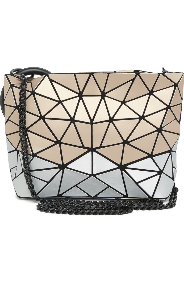 PATRIZIA LUCA Geometric Crossbody Bag, Alternate, color, M.gold/ Silver
