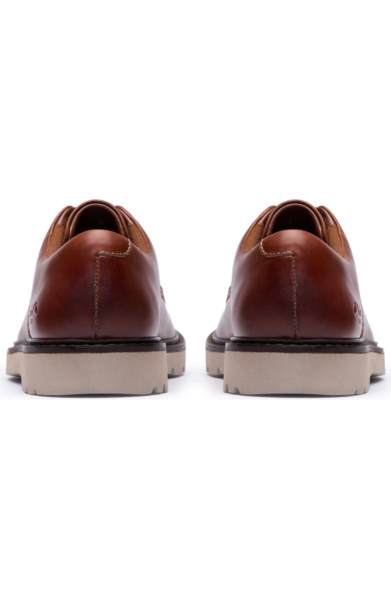Clarks<sup>®</sup> Weltridge Plain Toe Derby, Alternate, color, Dark Tan Leather
