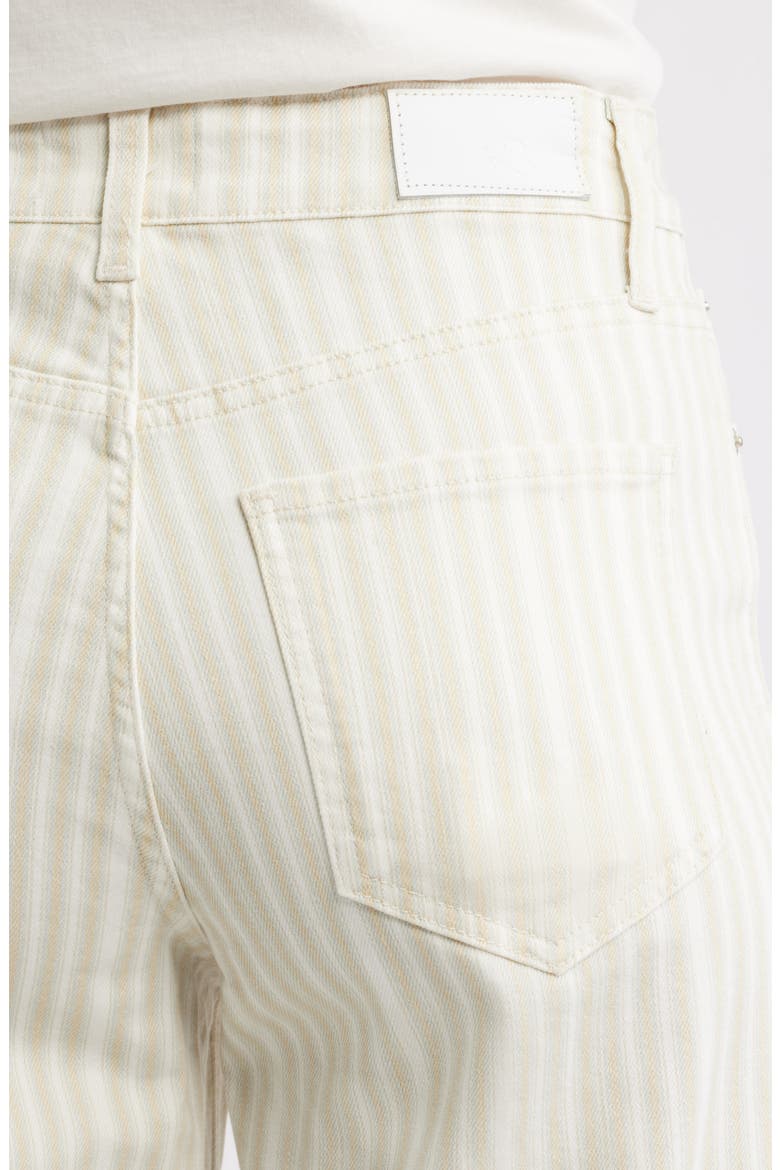 Getty High Waist Crop Wide Leg Jeans, Alternate, color, MALIBU STRIPE
