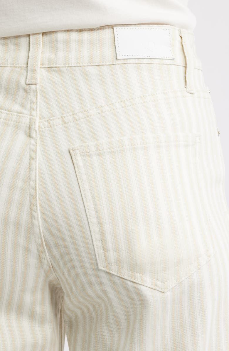Rails Getty High Waist Crop Wide Leg Jeans, Alternate, color, Malibu Stripe