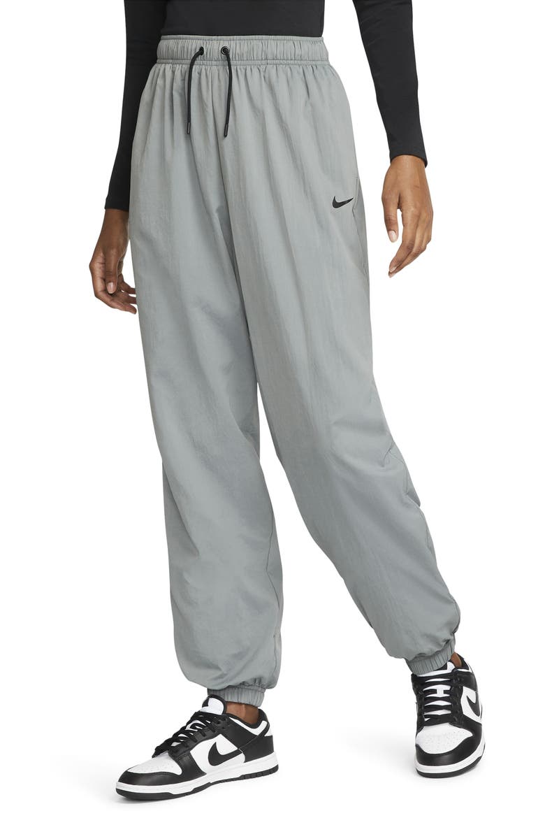 Essential Oversize Joggers, Main, color, GREY HAZE/ BLACK