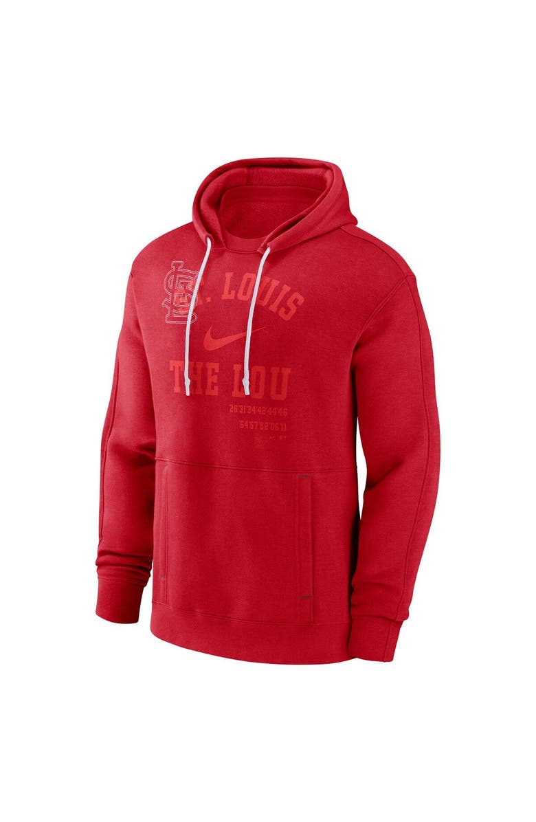 Nike Men's Nike Red St. Louis Cardinals Statement Ball Game Pullover Hoodie, Alternate, color,