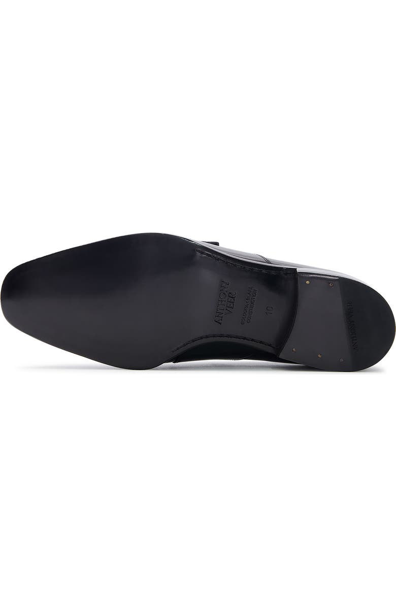 Anthony Veer Dunhill Single Monk, Alternate, color, Obisidian Black Leather