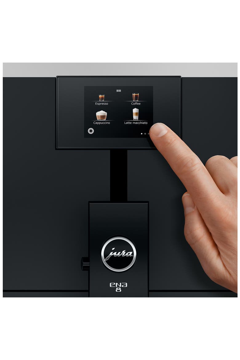 Ena 8 Automatic Coffee Maker, Alternate, color, FULL METROPOLITAN BLACK