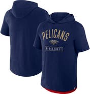 FANATICS Men's Fanatics Navy New Orleans Pelicans Pass Legend Raglan Hoodie T-Shirt