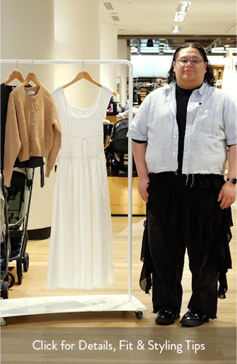 Cap Sleeve Midi Dress, sales video thumbnail