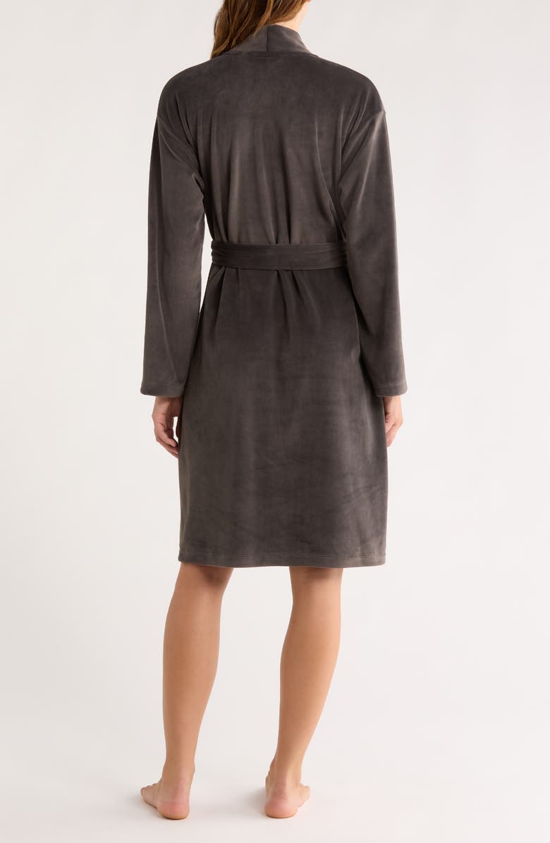 Barefoot Dreams<sup>®</sup> Luxe Chic Robe, Alternate, color, Carbon