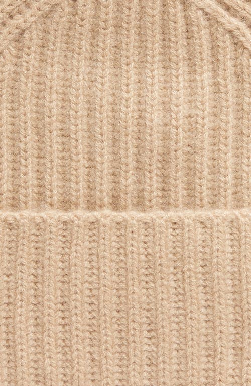 Vince Boiled Cashmere Chunky Rib Beanie