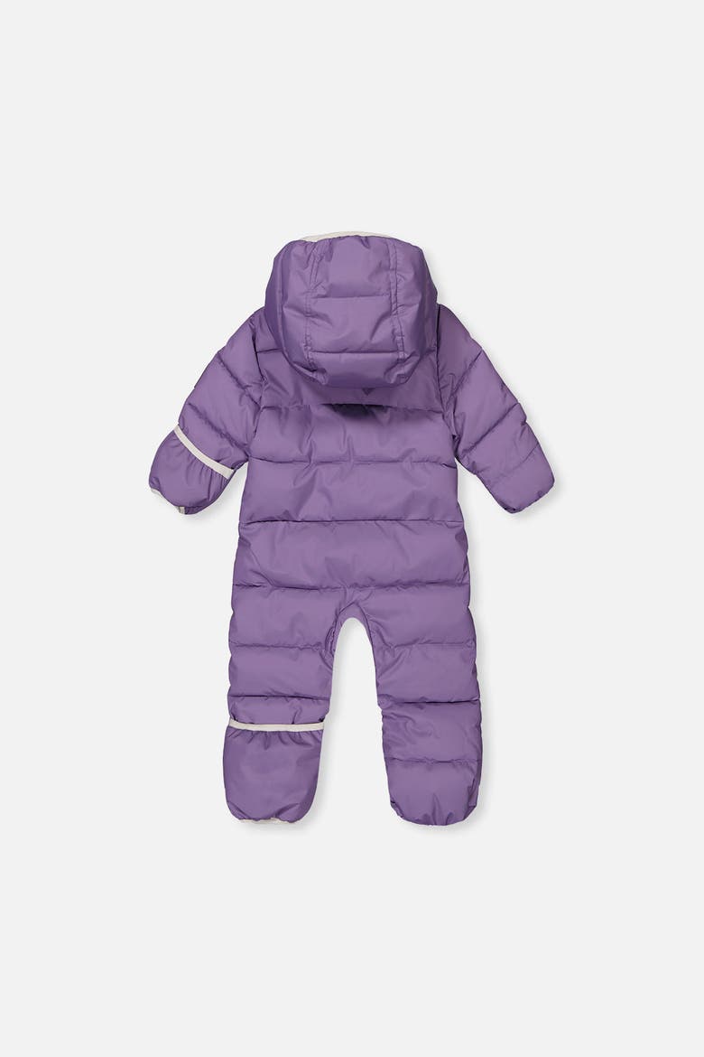 Car Seat Adapted PrimaLoft One Piece Snowsuit, Alternate, color, Violet