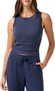 TravisMathew Skyline Ruched Jersey Tank