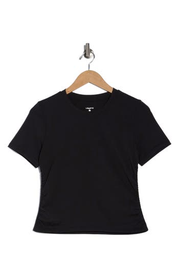 Layer 8 Modern Flex Activewear T-shirt In Black