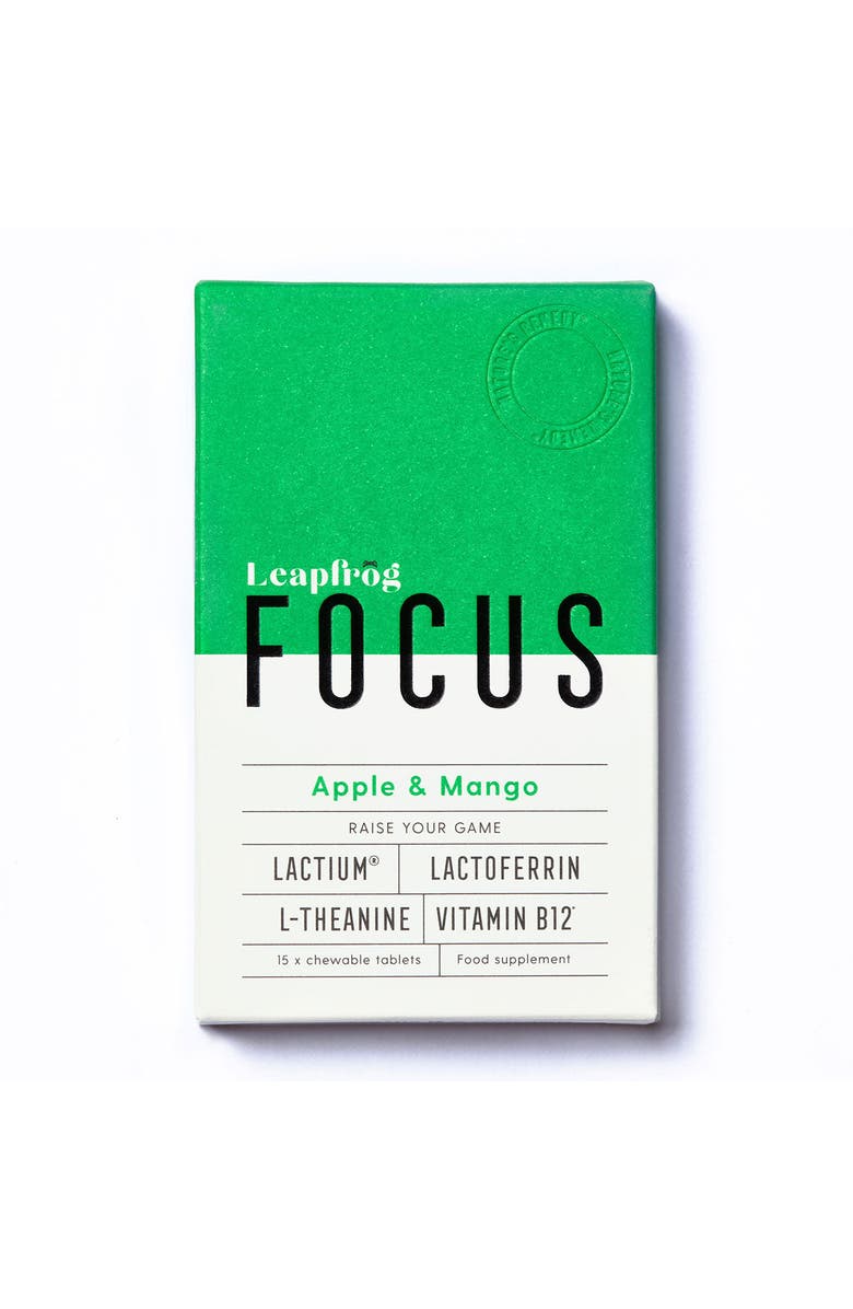 Leapfrog FOCUS Food Supplement, Main, color, 15 Tablets