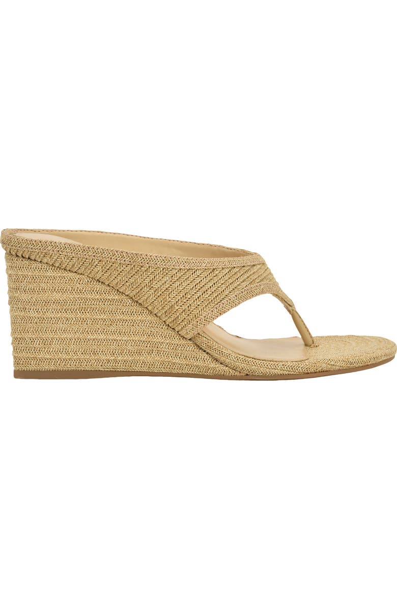 Calvin Klein Marcheli Wedge Sandal, Alternate, color, Raffia