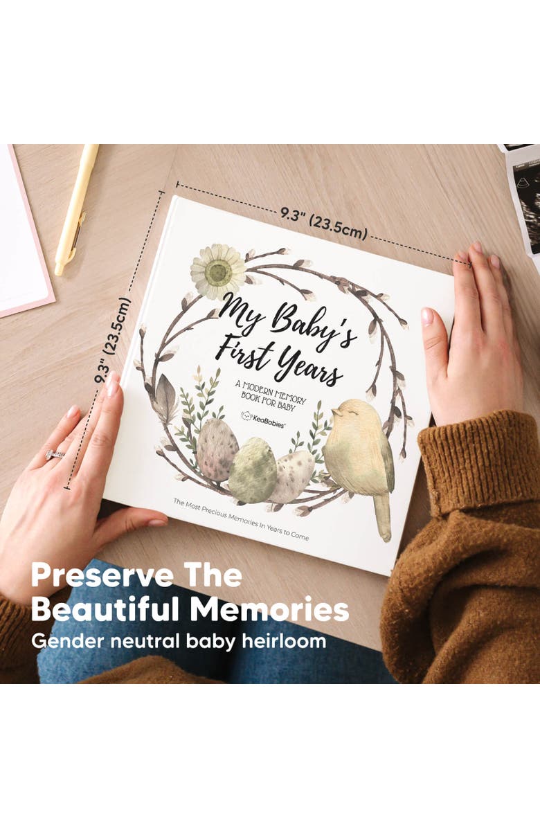 KeaBabies Craft Baby First Years Memory Book, Alternate, color, Wonderland