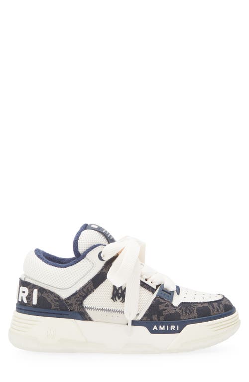 Amiri Ma1 Sneaker With Quad Monogram In Midnight Indigo