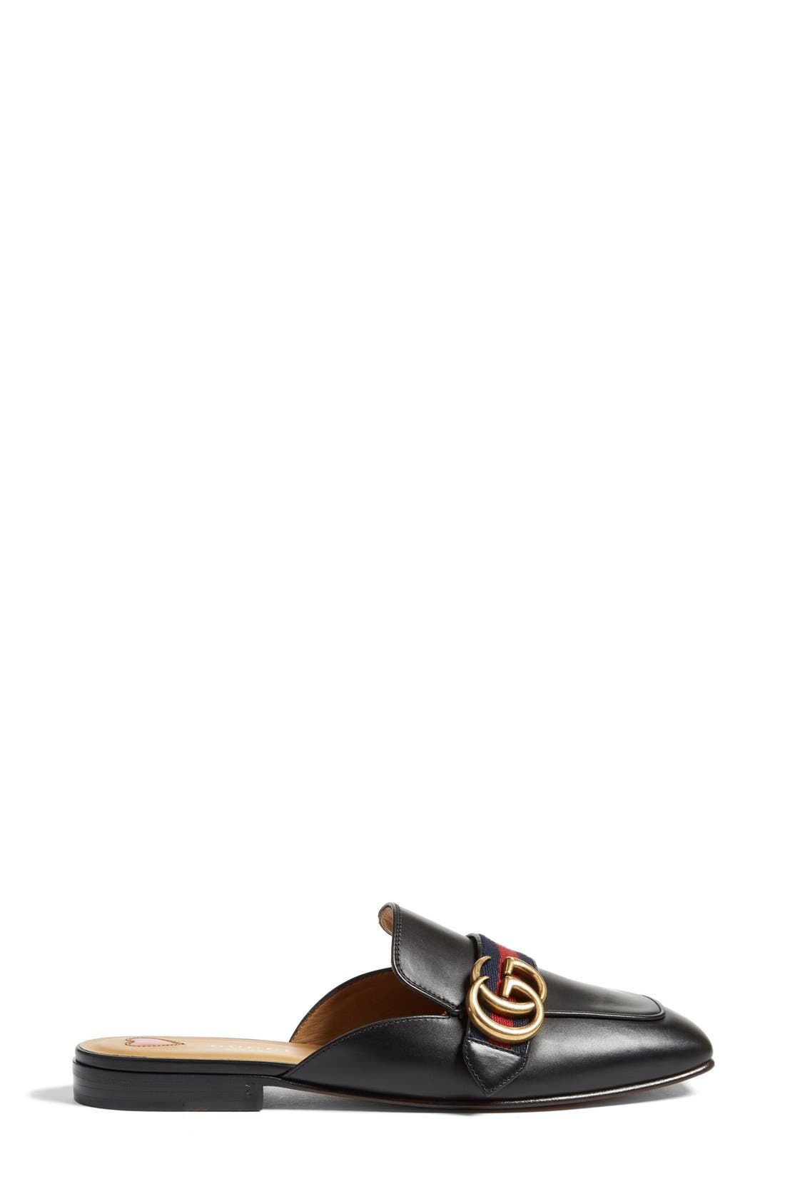 Gucci Loafer Mule, Alternate, color, 