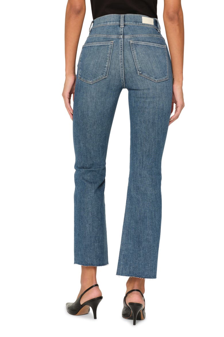 Bridget Instasculpt Raw Hem Ankle Bootcut Jeans, Alternate, color, SEA HARBOR ULTIMATE