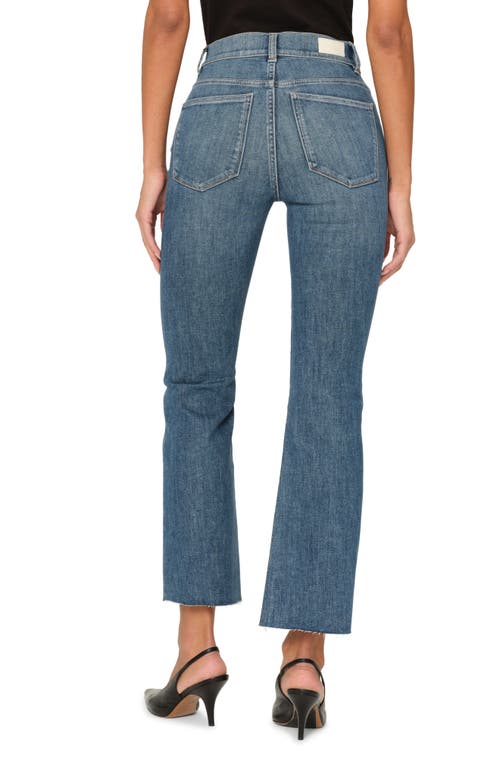 Dl1961 Bridget Instasculpt Raw Hem Ankle Bootcut Jeans In Blue