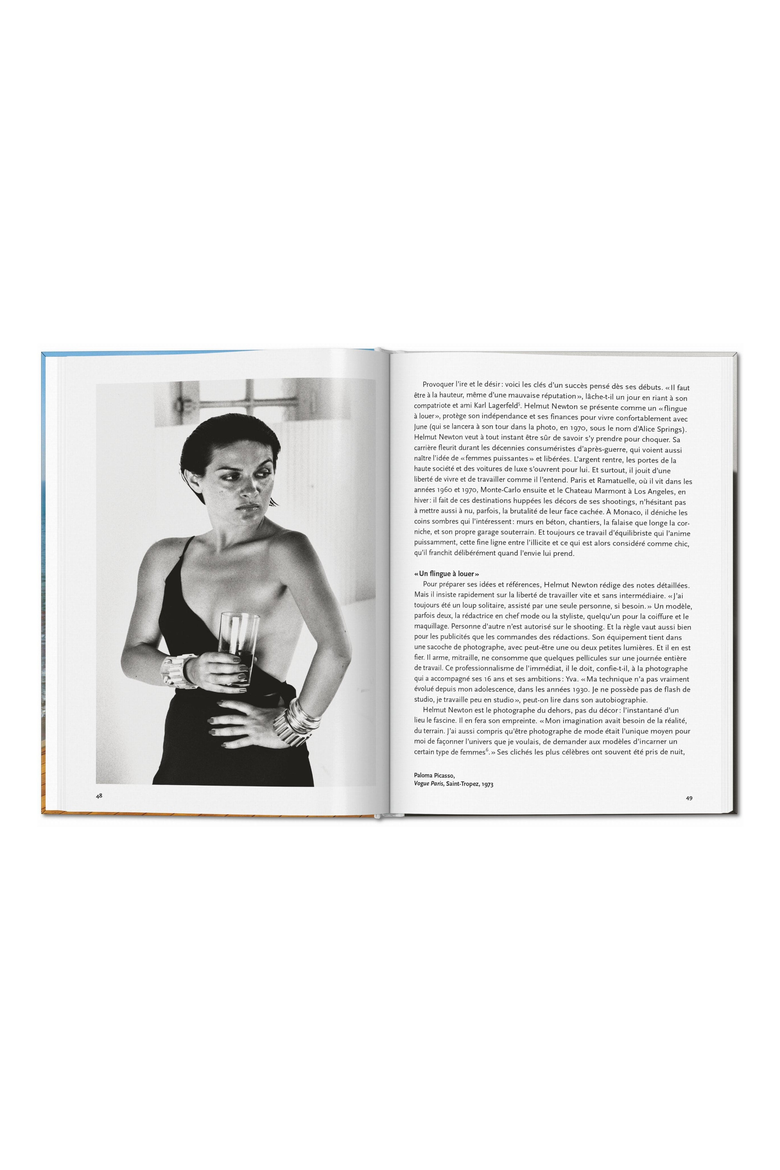 Helmut Newton Book, Alternate, color, Ocean Blue