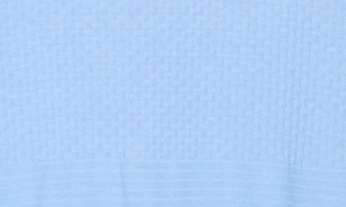 Cactus Man Tipped Half Zip Knit Polo In Blue