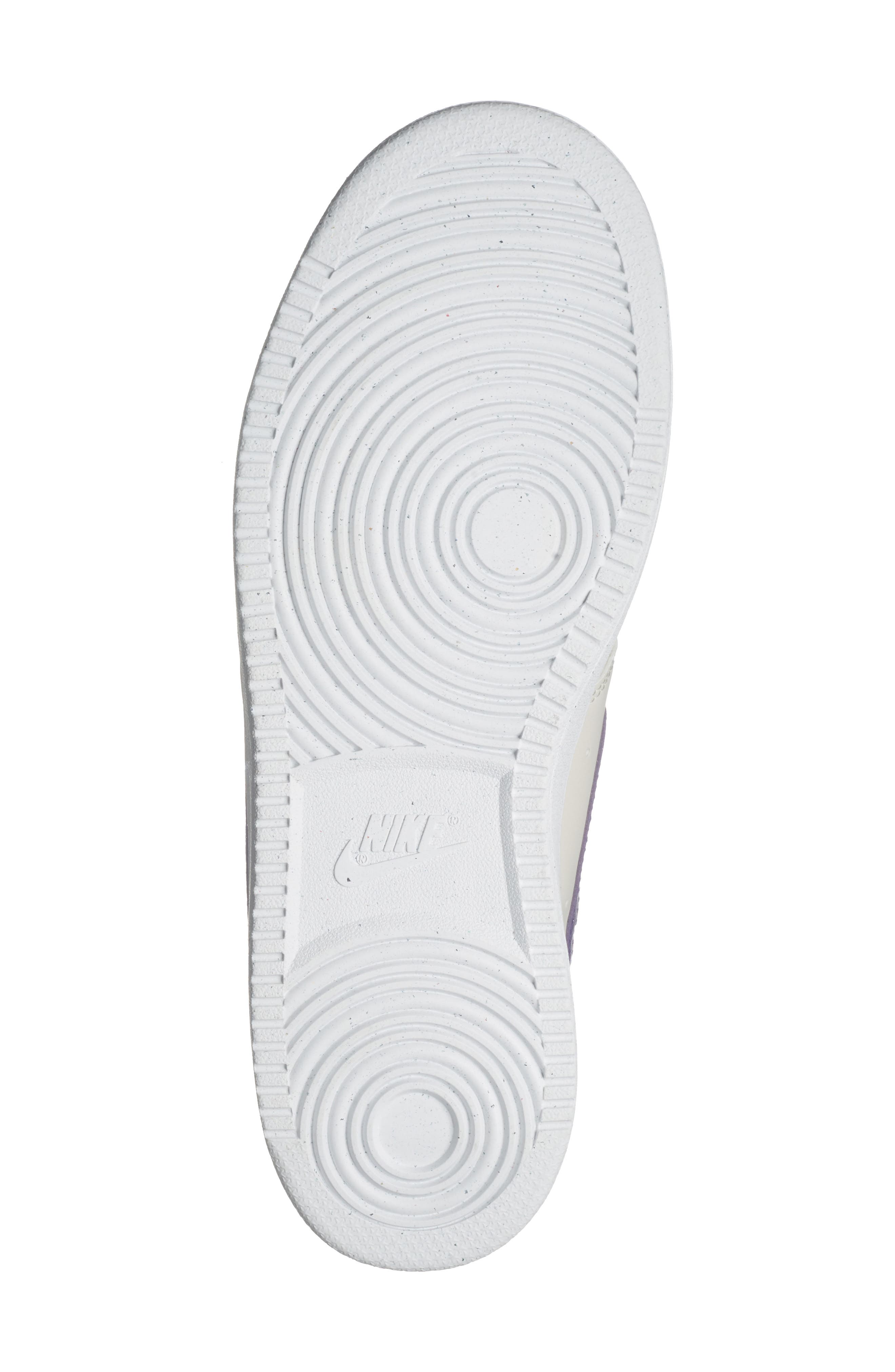 Nike Court Vision Low Sneaker, Alternate, color, Light Orewood/ Court Purple