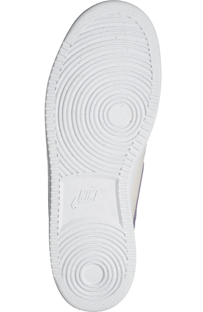 Nike Court Vision Low Sneaker, Alternate, color, Light Orewood/ Court Purple