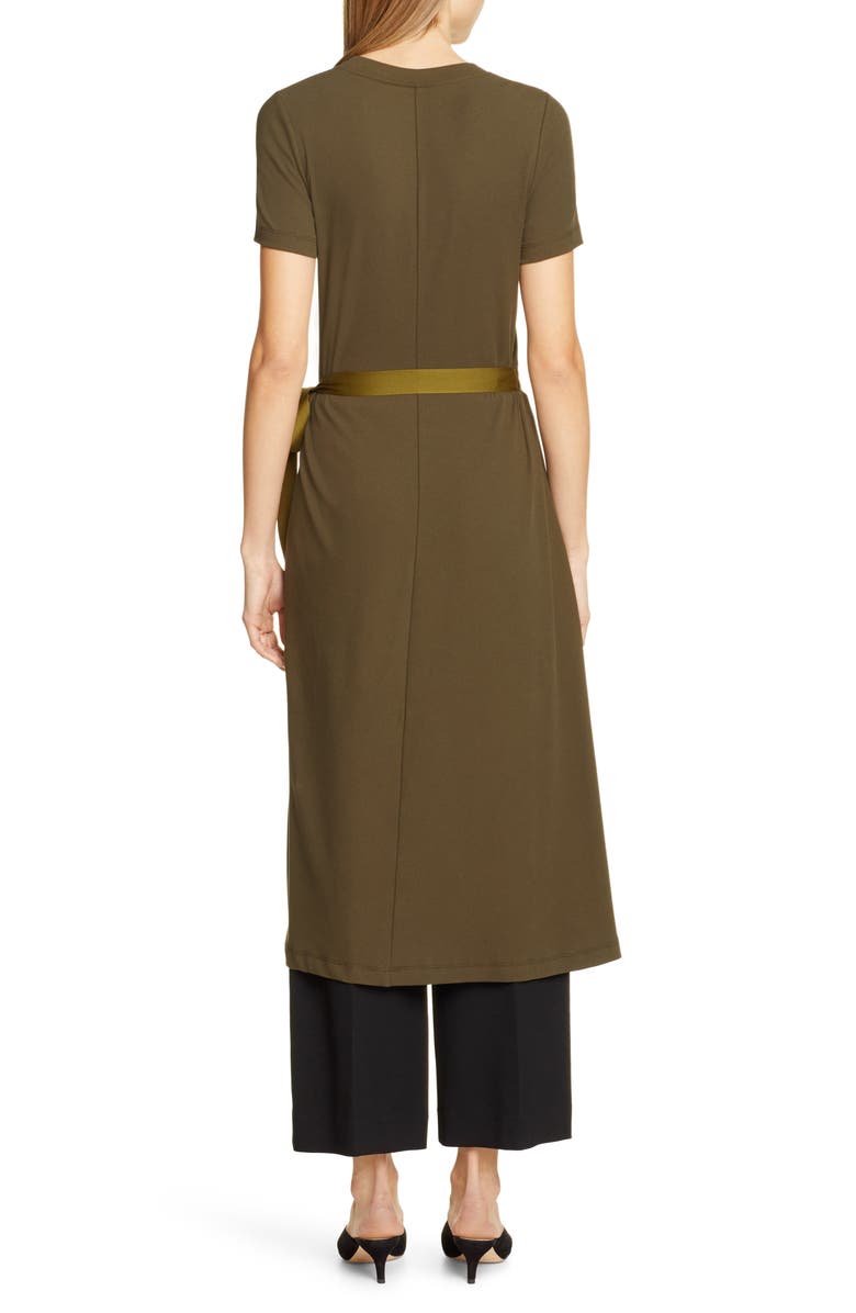 Rosetta Getty Apron Wrap Tee, Alternate, color,