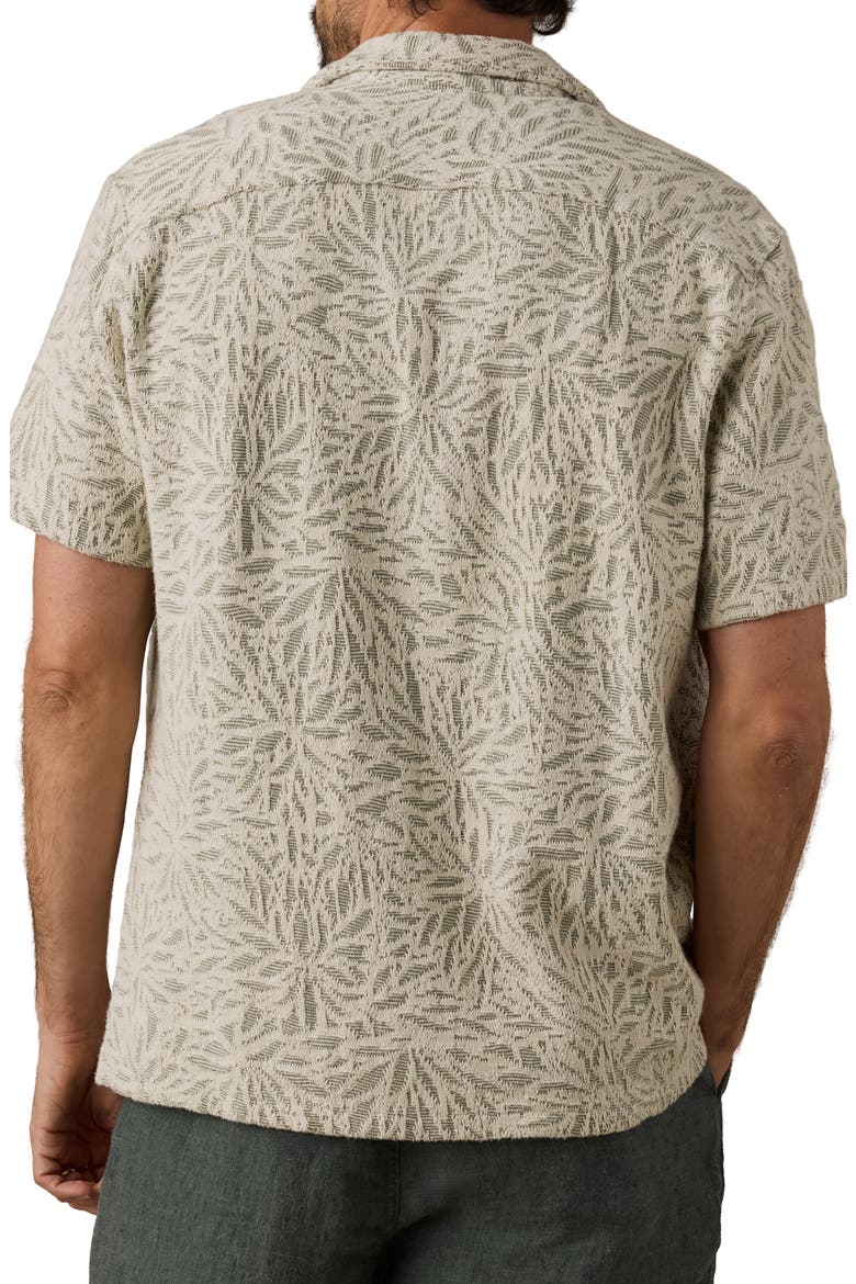 Oasis Camp Shirt, Alternate, color, TRAIL OLIVE FROND