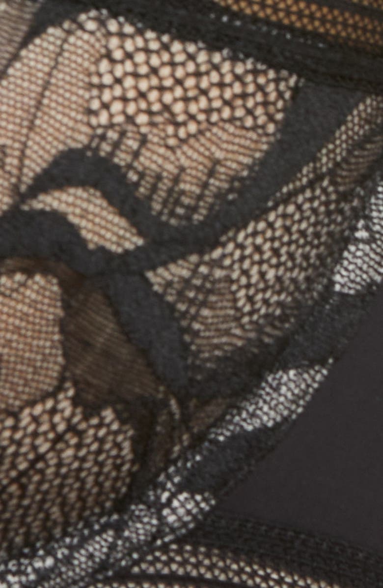 Chantelle Lingerie True Lace Underwire Bra, Alternate, color, 