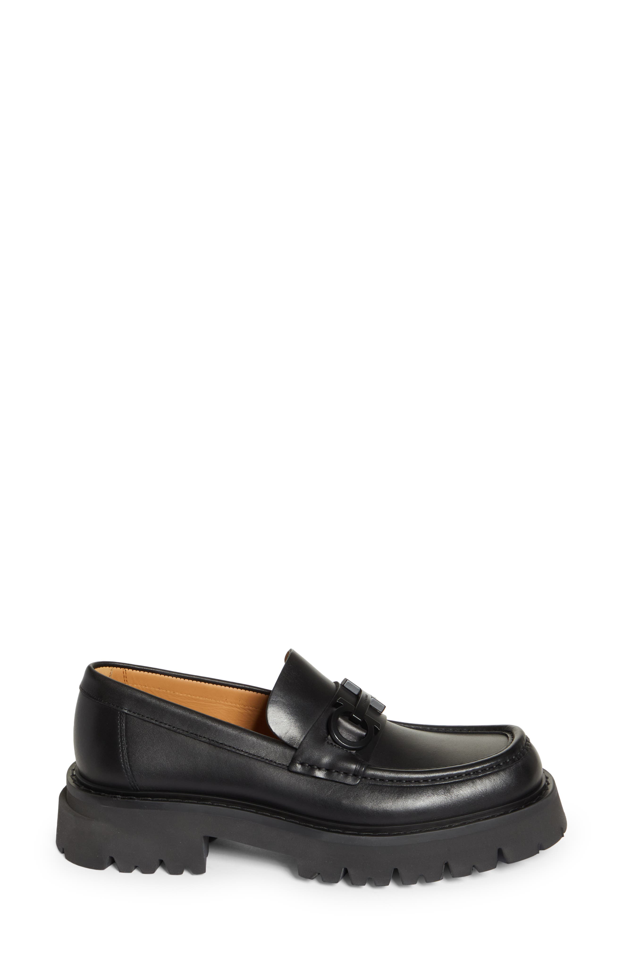 FERRAGAMO Florian Platform Loafer, Alternate, color, 