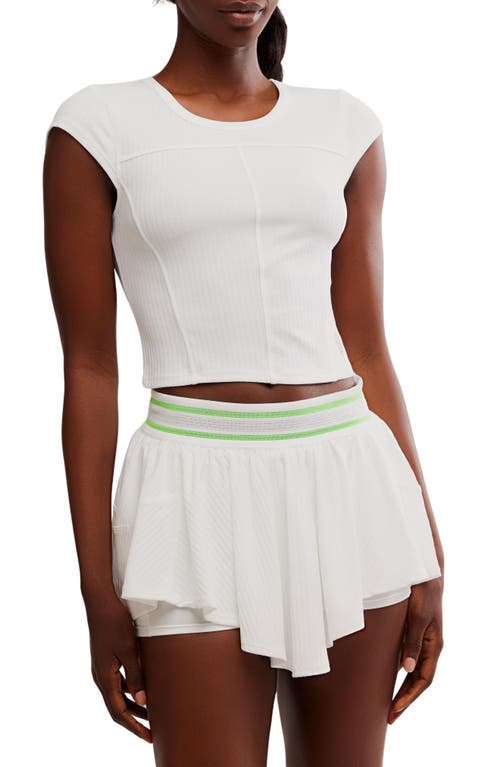 FREE PEOPLE FREE PEOPLE FP MOVEMENT TEMPO RIBBED BABY TEE