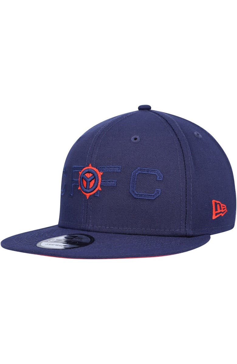 New Era Men's New Era Navy Chicago Fire Kick Off 9FIFTY Snapback Hat, Alternate, color, 