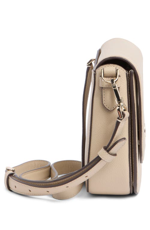 Kate Spade New York Blake Leather Saddle Bag In Light Sand