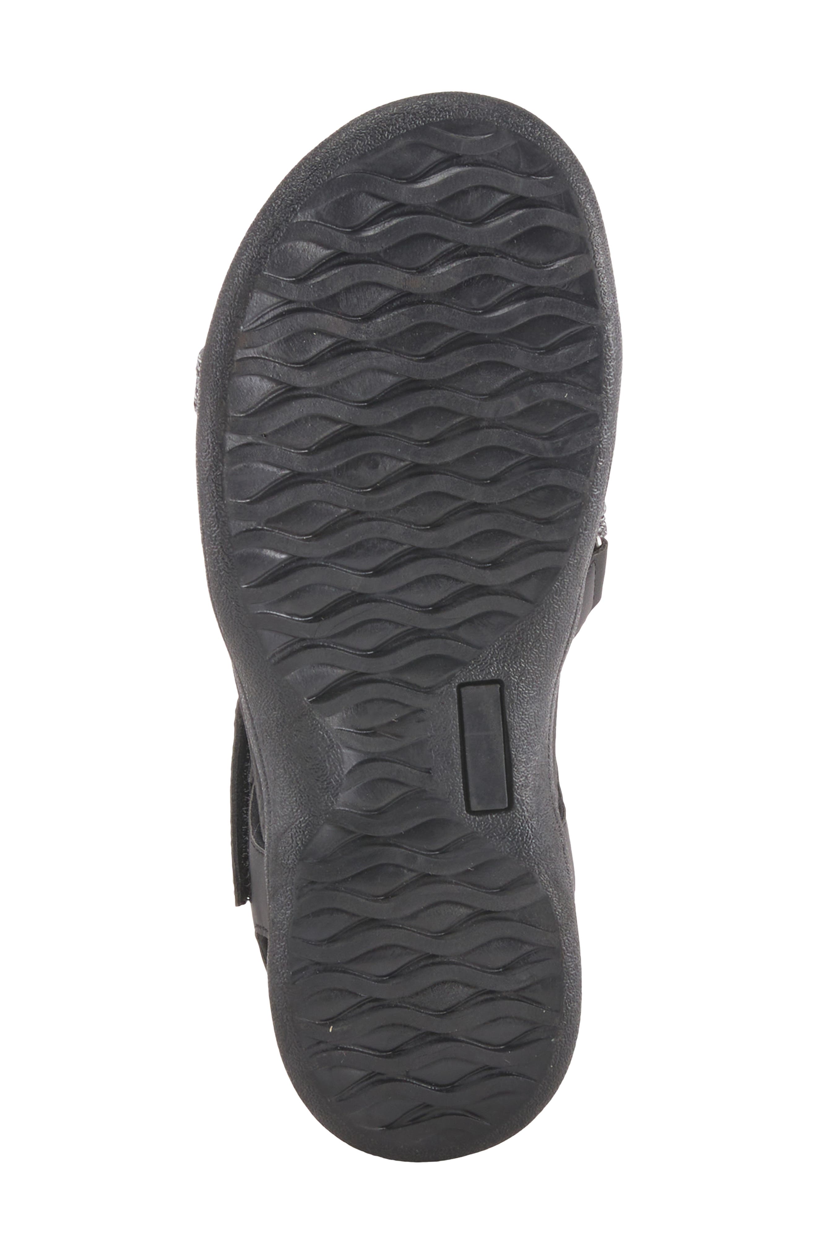 Flexus by Spring Step Powerboat Strappy Sport Sandal, Alternate, color, Black