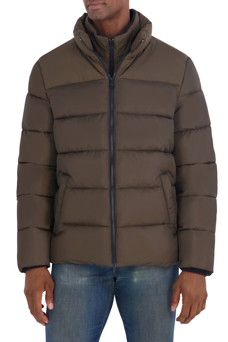 Bomber Jacket, Main, color, OLVBROWN