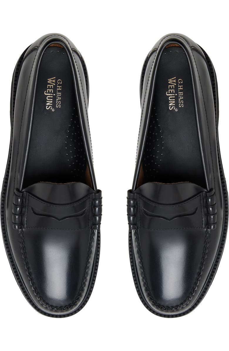 G.H.BASS Larson Penny Loafer, Alternate, color, Black