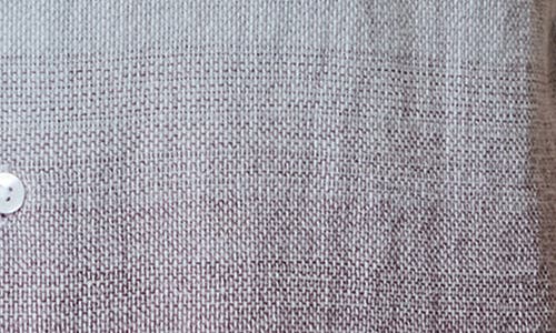 Robert Barakett Tiffin Short Sleeve Woven Button-up Shirt In Purple