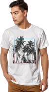 Lost Gods Men's Tropical Paradise Frame Short Sleeve Graphic T-Shirt