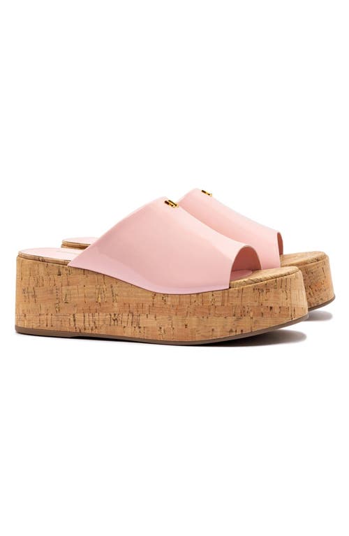 Larroude Women's Charli Platform Sandals In Pink