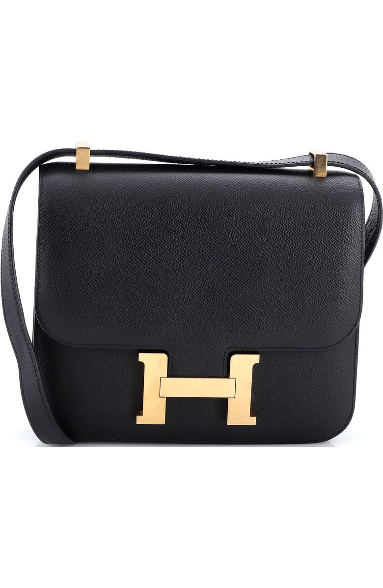 Pre-Owned Hermes Constance Bag Epsom 24, Main, color, Noir